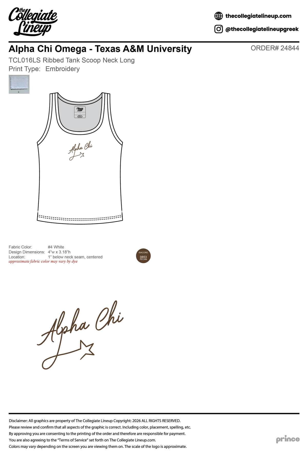 Alpha Chi Omega Texas A&M University #24844