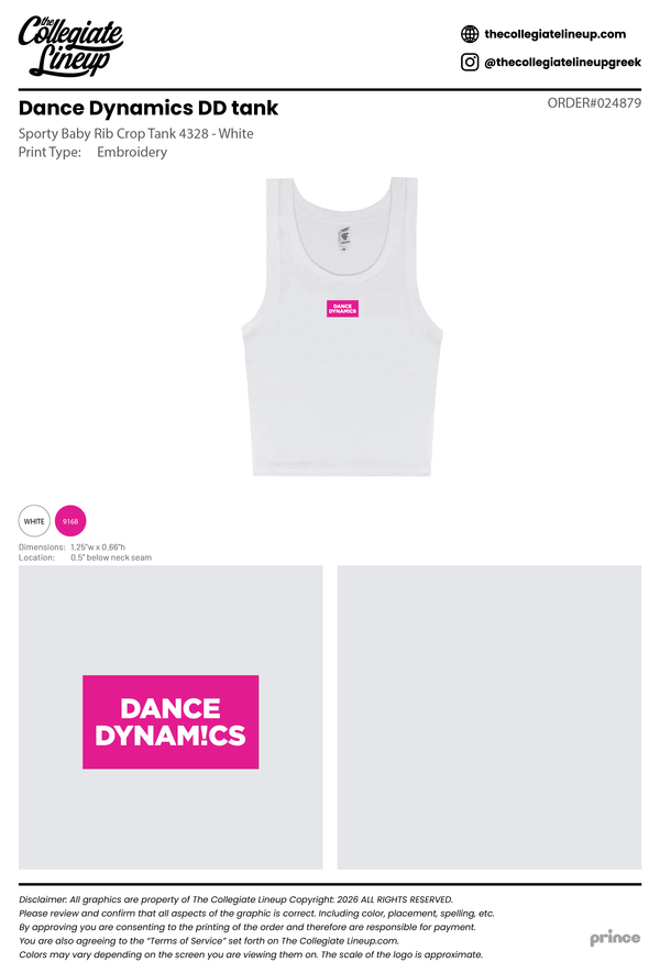 DD Tank #24879 Individual Shipping