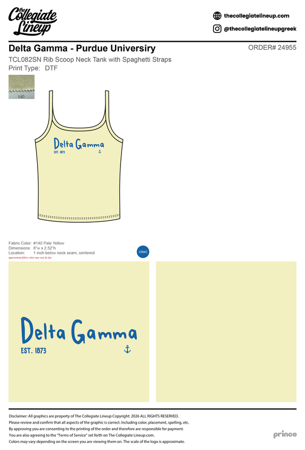 Delta Gamma Purdue Universiry #24955