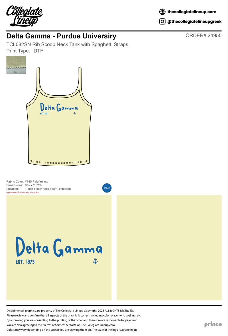 Delta Gamma Purdue Universiry #24955