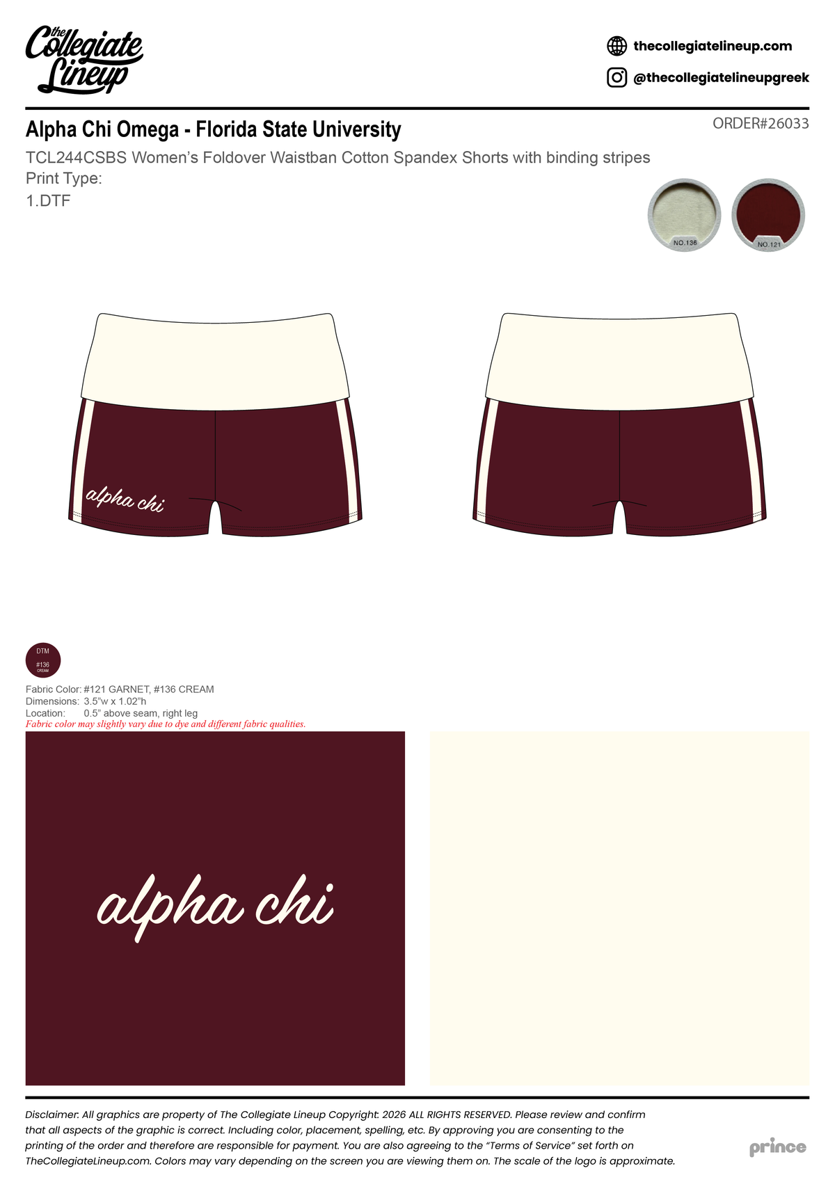 Alpha Chi Omega Florida State University #26033