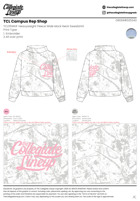 TCL Campus Rep Store #25342 Individual Shipping