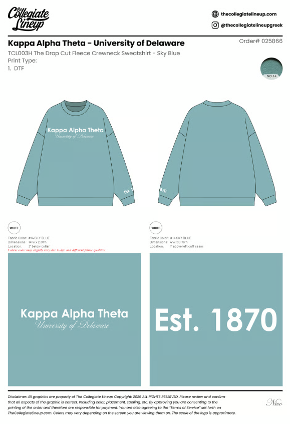 Kappa Alpha Theta University of Delaware #25866