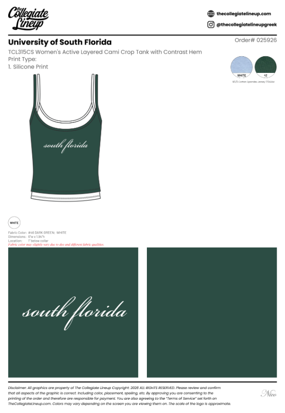 University of South Florida #25926