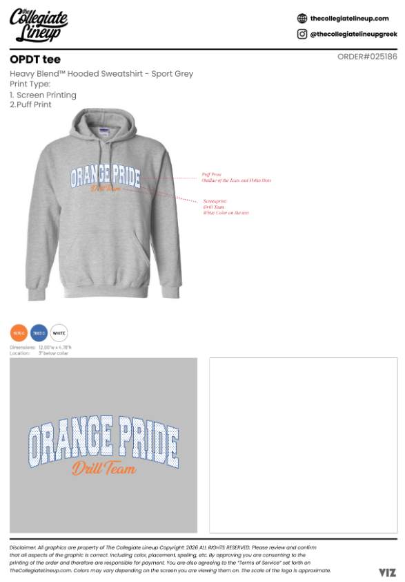 OPDT Tee #25186 Hoodie