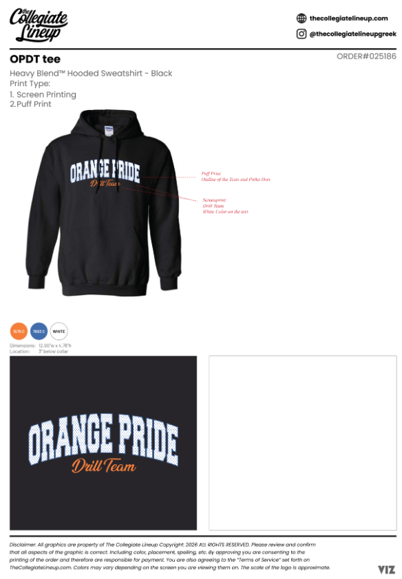 OPDT Tee #25186 Hoodie