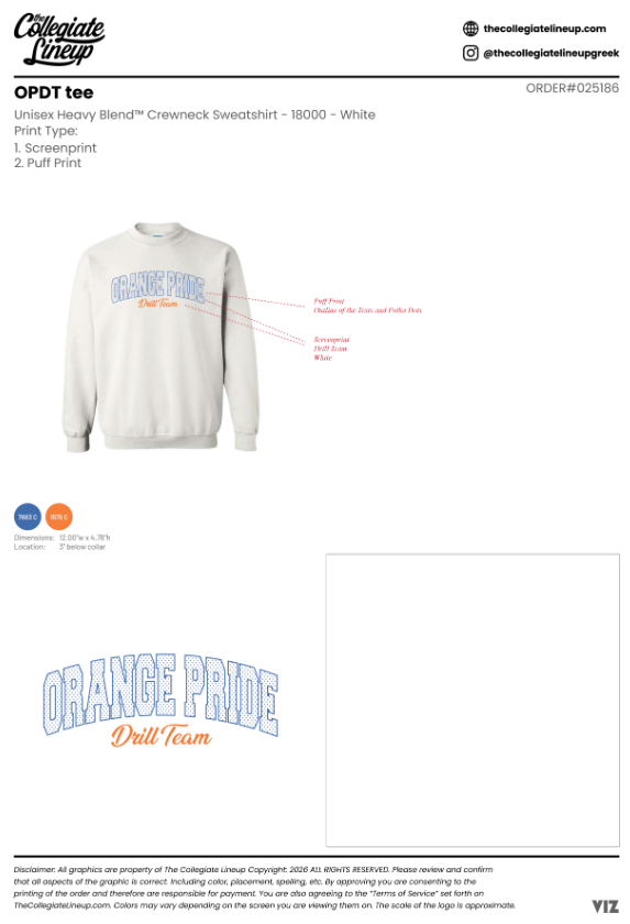 OPDT Tee #25186 Crewneck