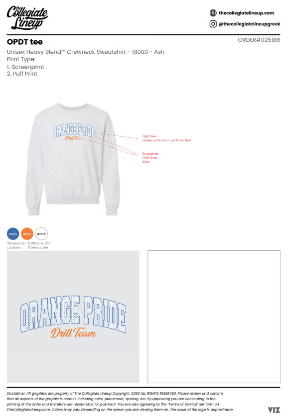 OPDT Tee #25186 Crewneck