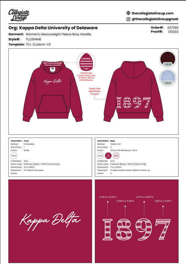 Kappa Delta University of Delaware #27292