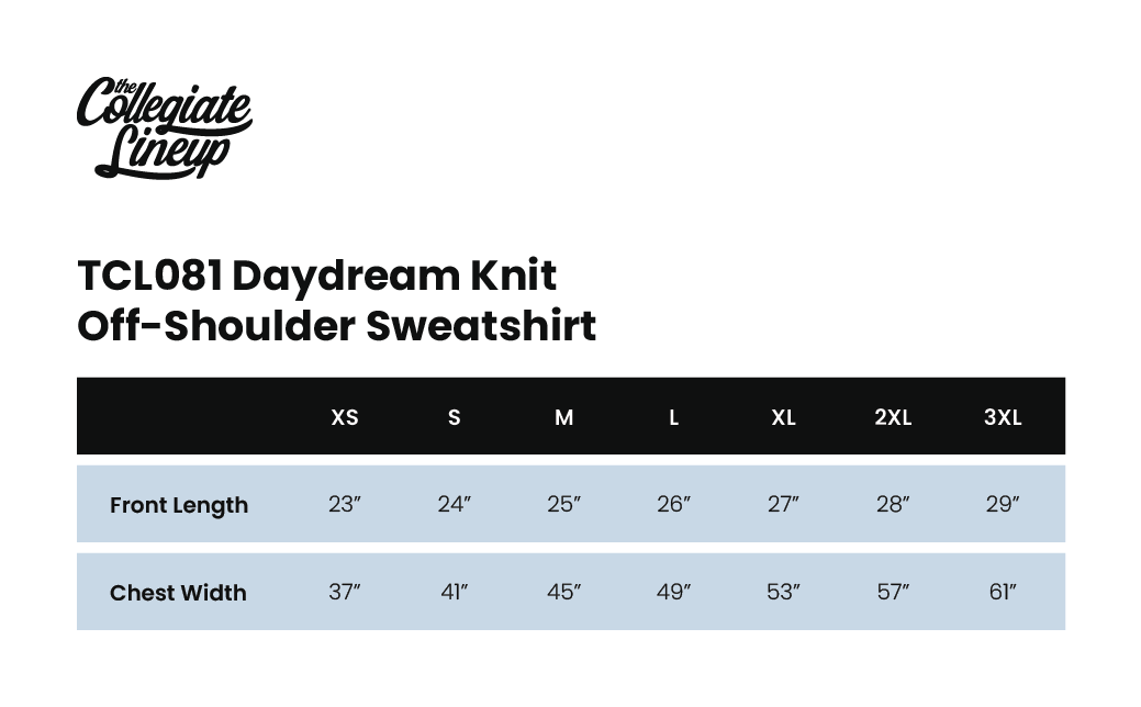 Size Chart 2 for Tri Delta #26564