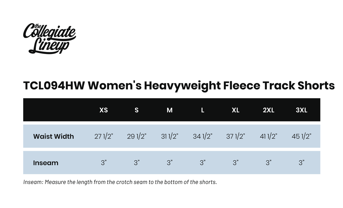 Size Chart 2 for Zeta Tau Alpha University of South Carolina #26856