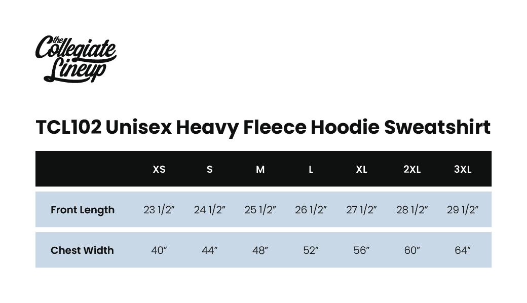 Size Chart 1 for University of Tennessee - Knoxville #25623