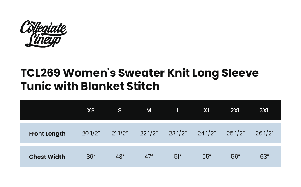 Size Chart 1 for #26495