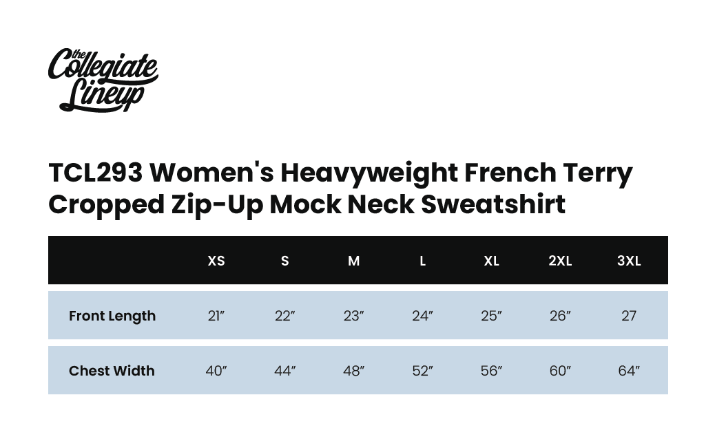 Size Chart 1 for Kappa Alpha Theta Florida State University #24170