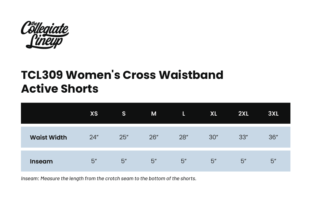 Size Chart 2 for Workout Set #26337