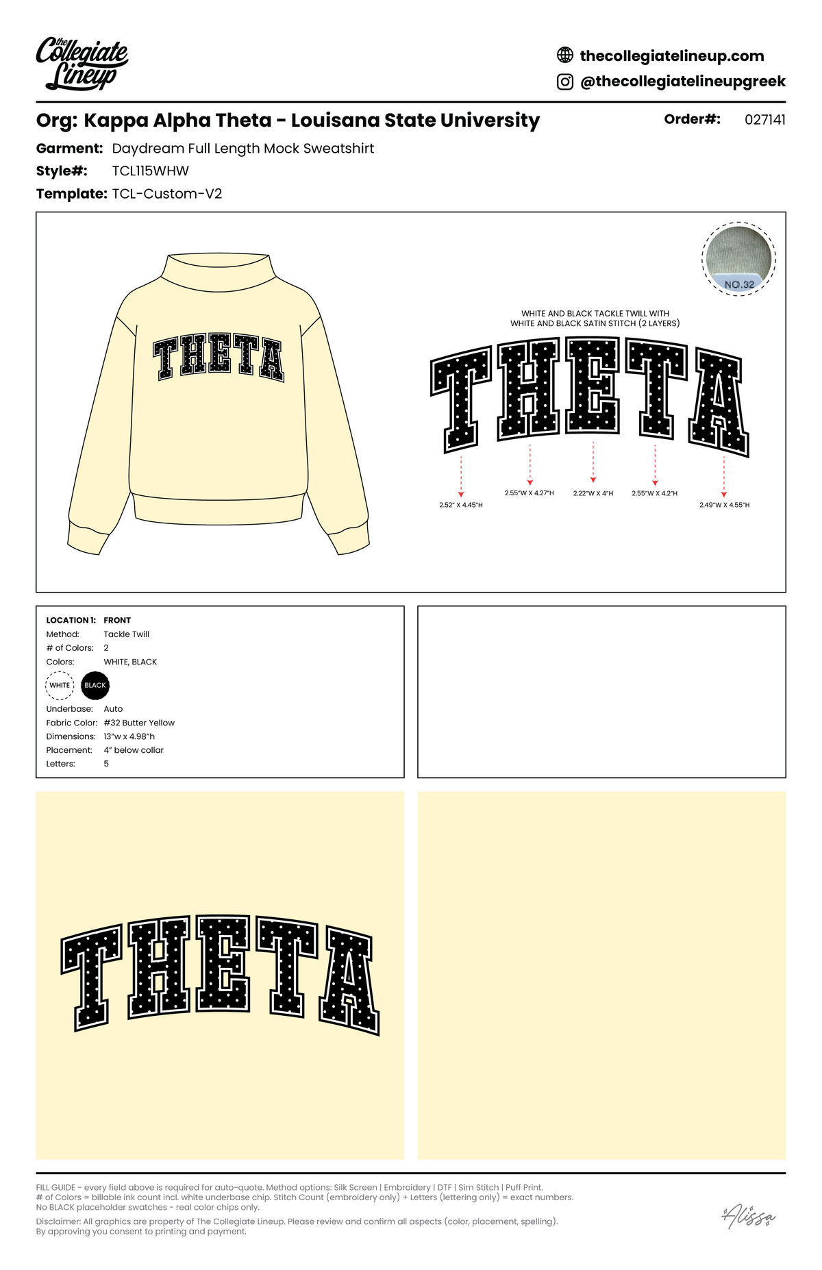 Daydream Full Length Mock Sweatshirt — Butter Yellow