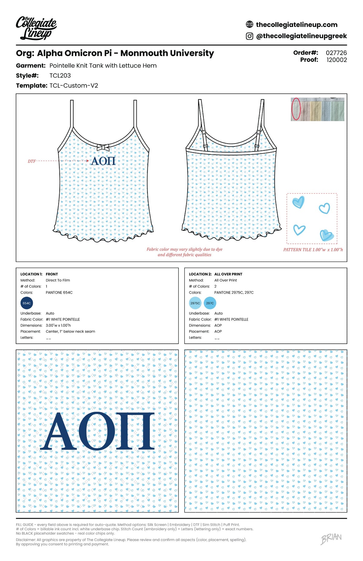AOPi Monmouth University #27726