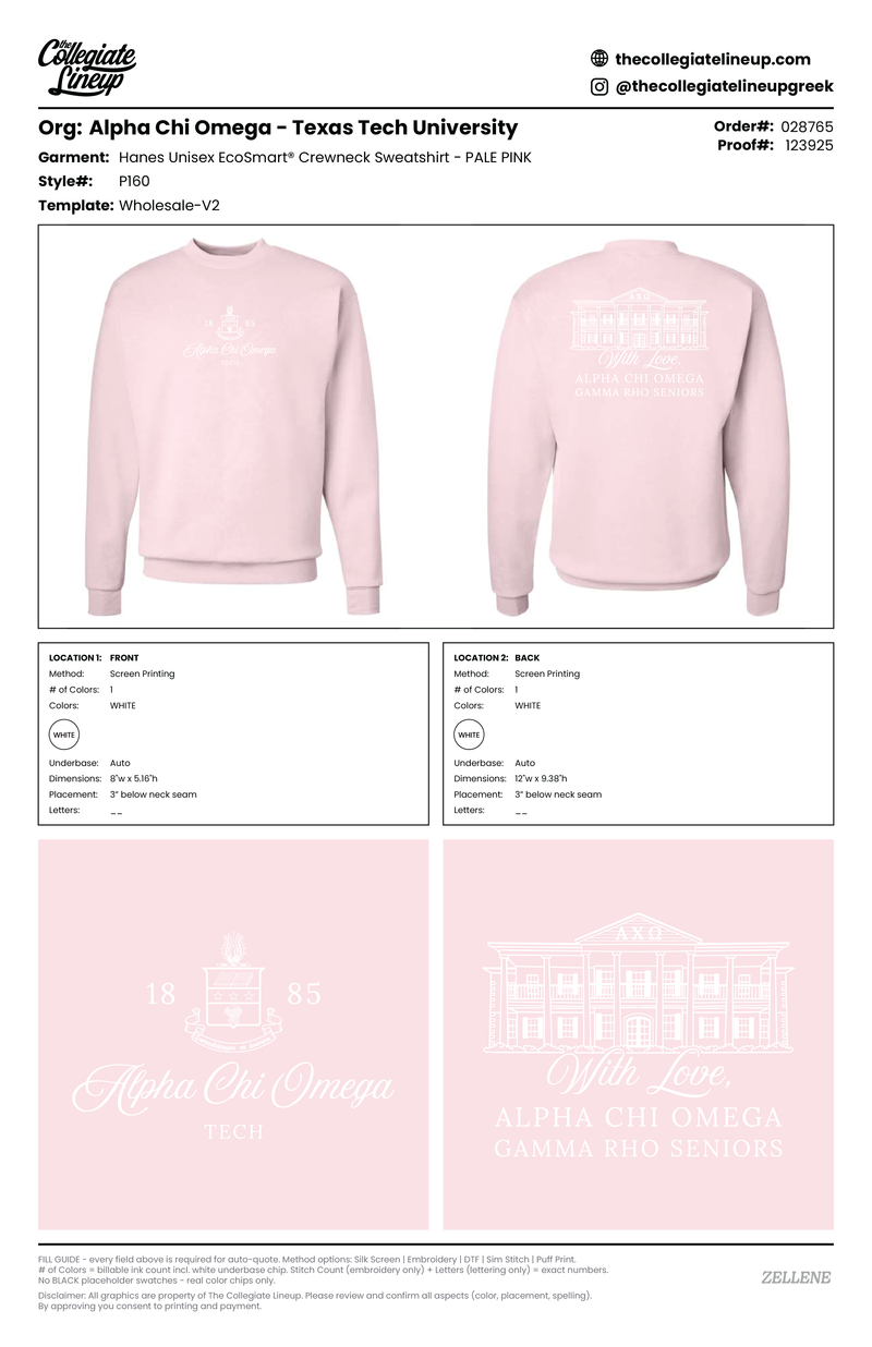 UNISEX ECOSMART® CREWNECK SWEATSHIRT — Ash