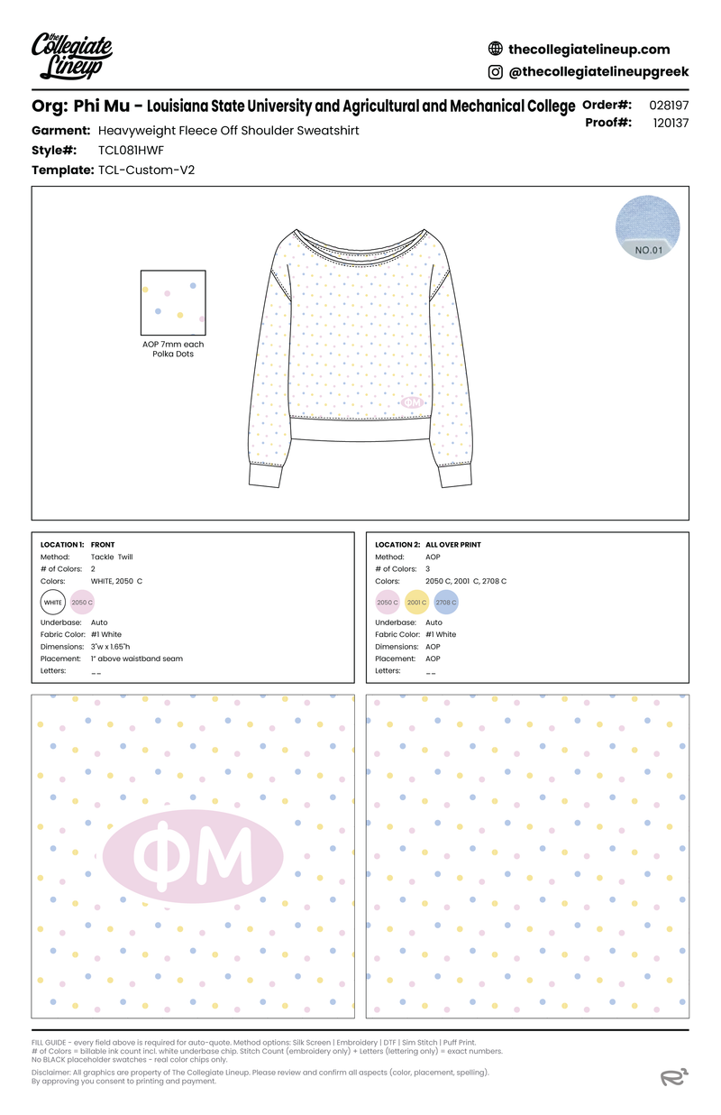 HEAVYWEIGHT FLEECE OFF SHOULDER SWEATSHIRT — off white