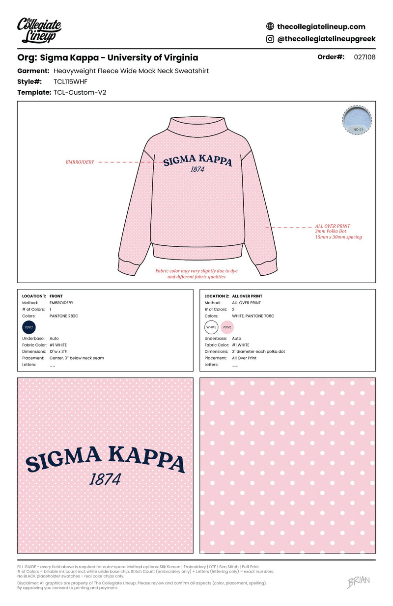 Sigma Kappa University of Virginia #27108