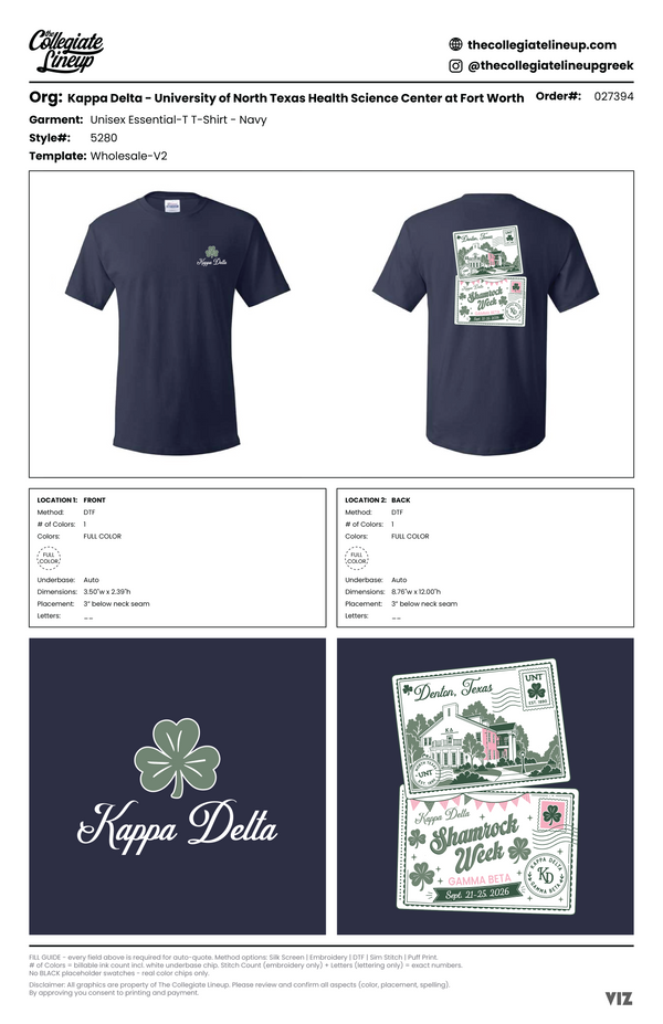 Kappa Delta University of North Texas #27394