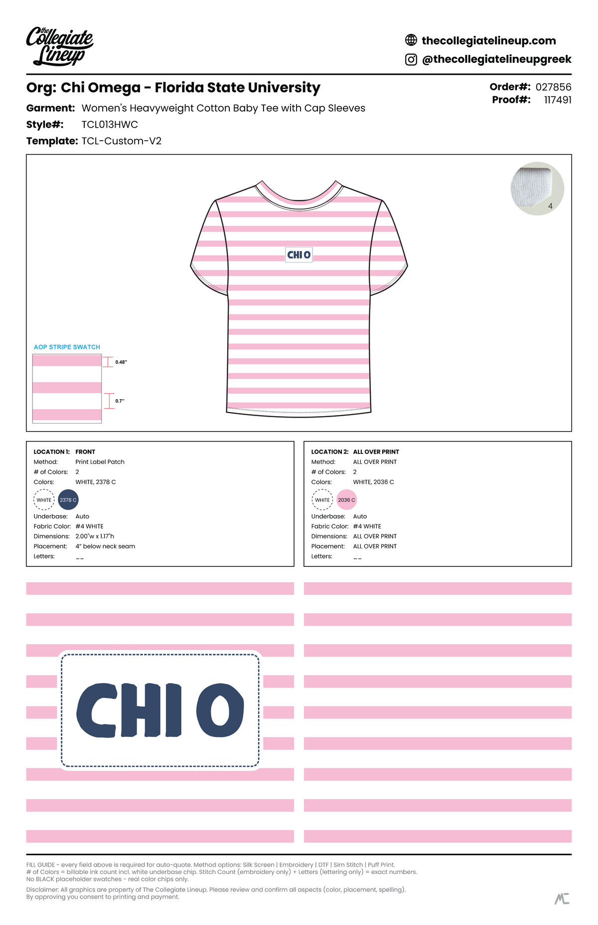 Chi Omega Florida State University #27856