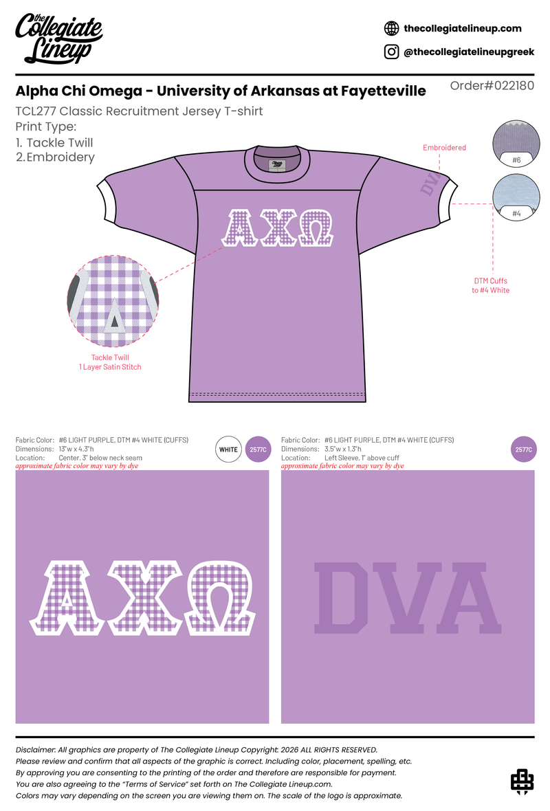Alpha Chi Omega University of Arkansas at Fayetteville #22180