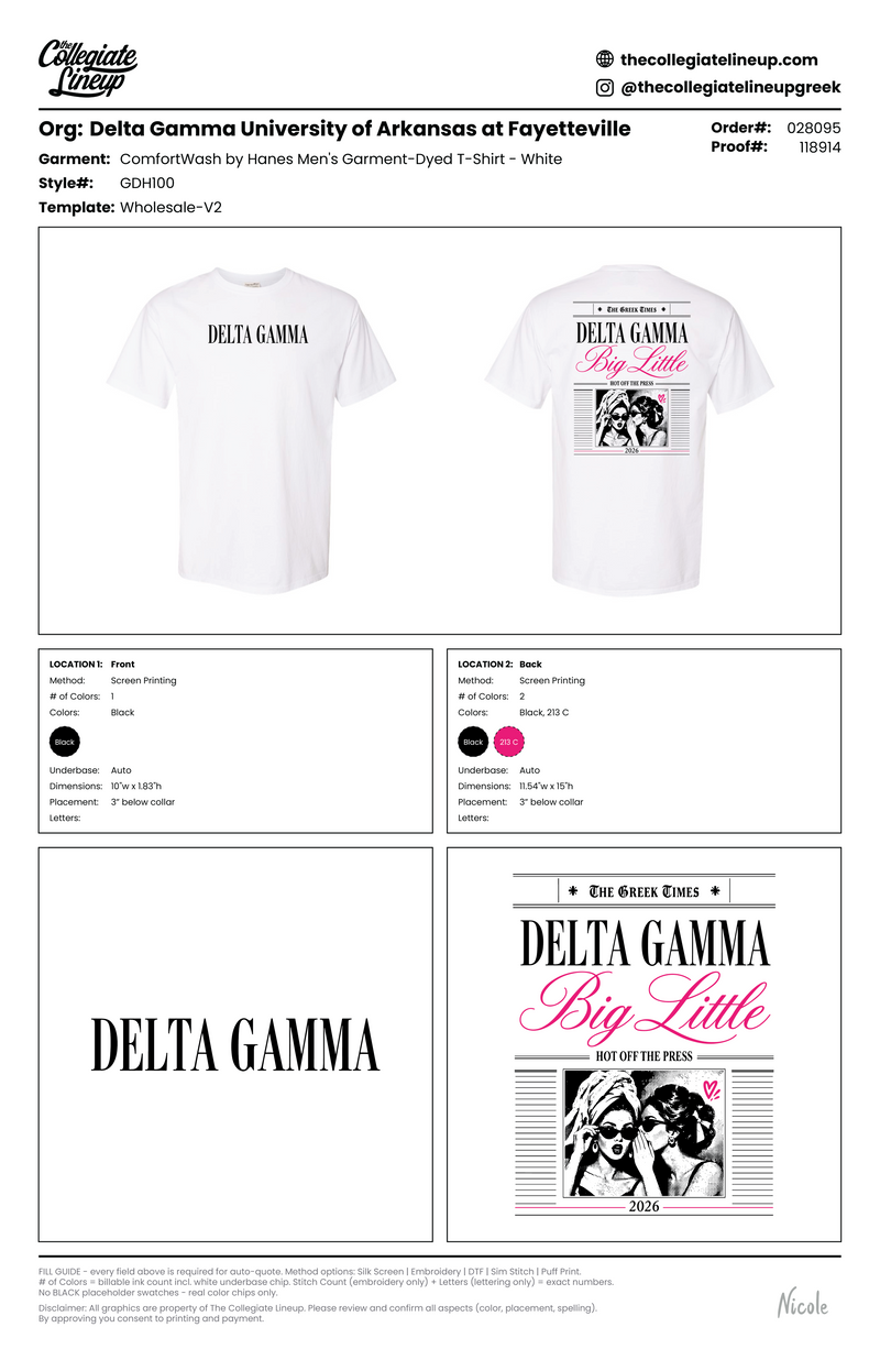 Delta Gamma University of Arkansas at Fayetteville #28095