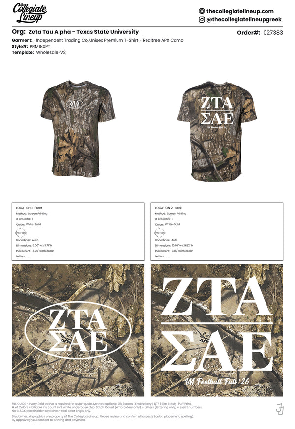 Zeta Tau Alpha Texas State University #27383