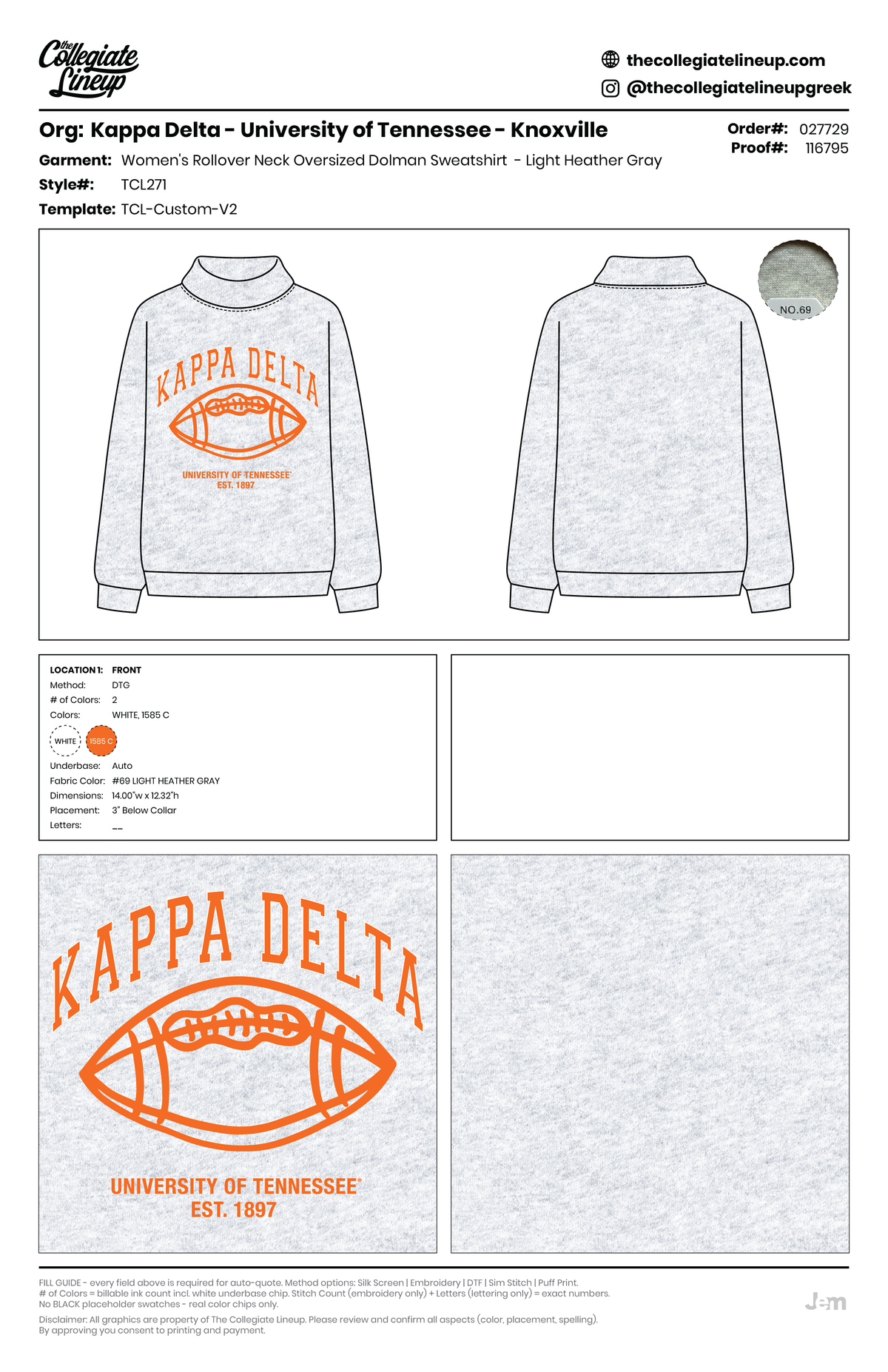 Kappa Delta University of Tennessee - Knoxville #27729