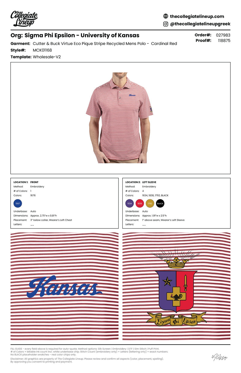 Sigma Phi Epsilon University of Kansas #27983