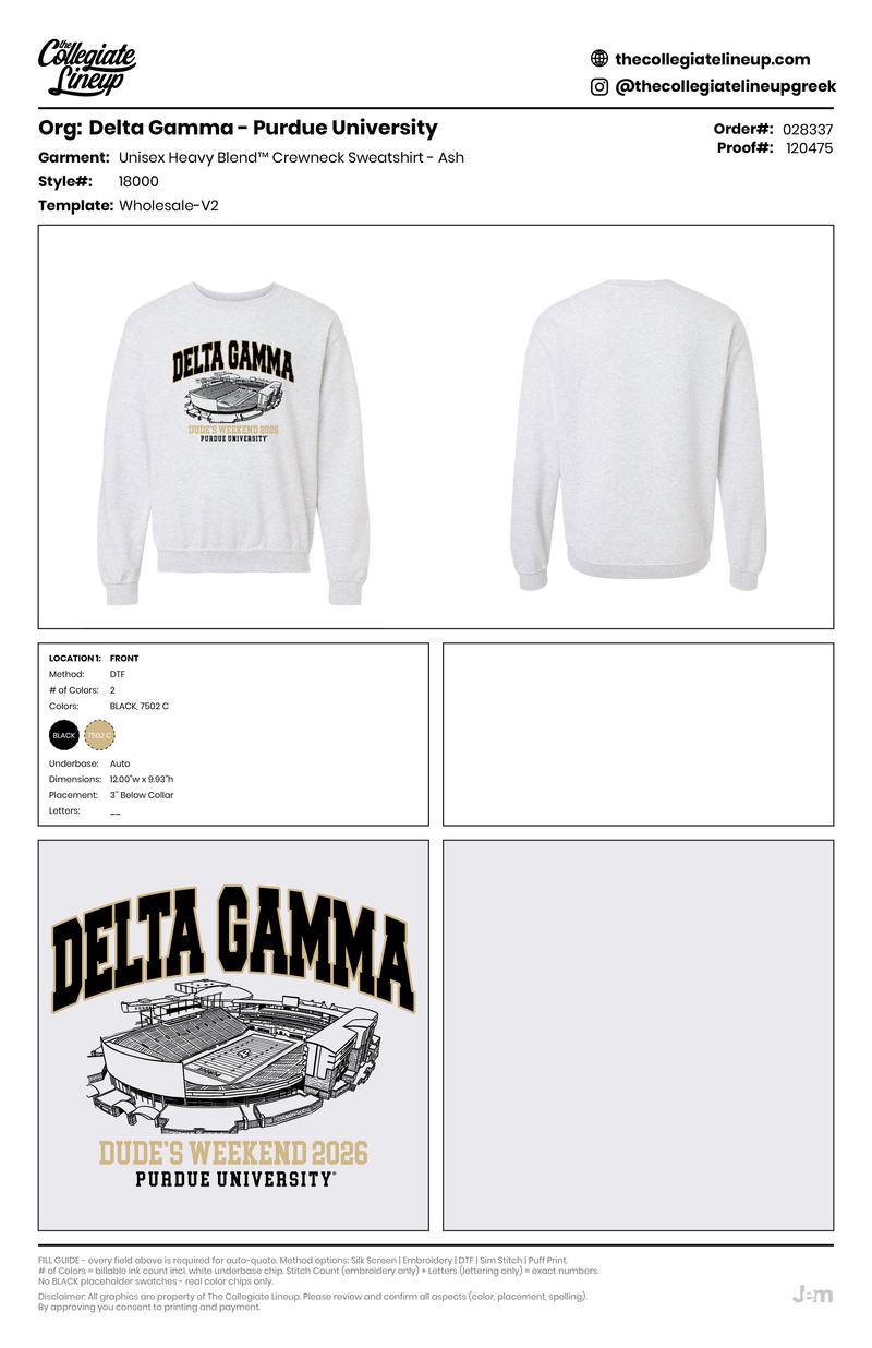 Heavy Blend™ Crewneck Sweatshirt — Ash