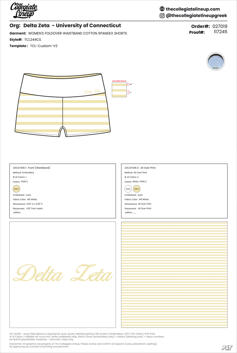 butter yellow and white stripes