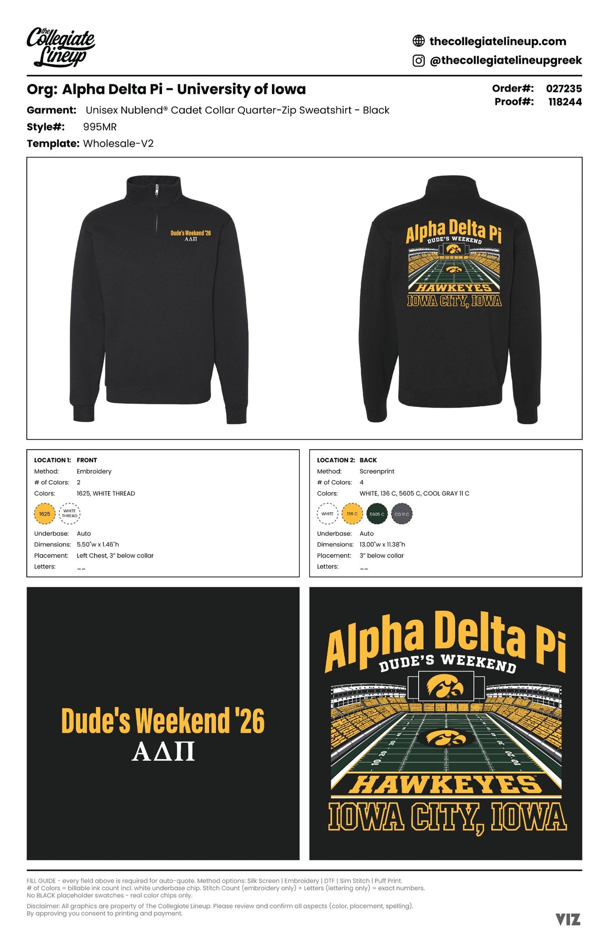 Alpha Delta Pi University of Iowa #27235