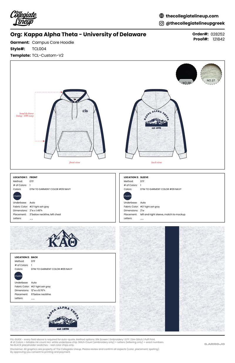 Campus Core Hoodie — ash grey