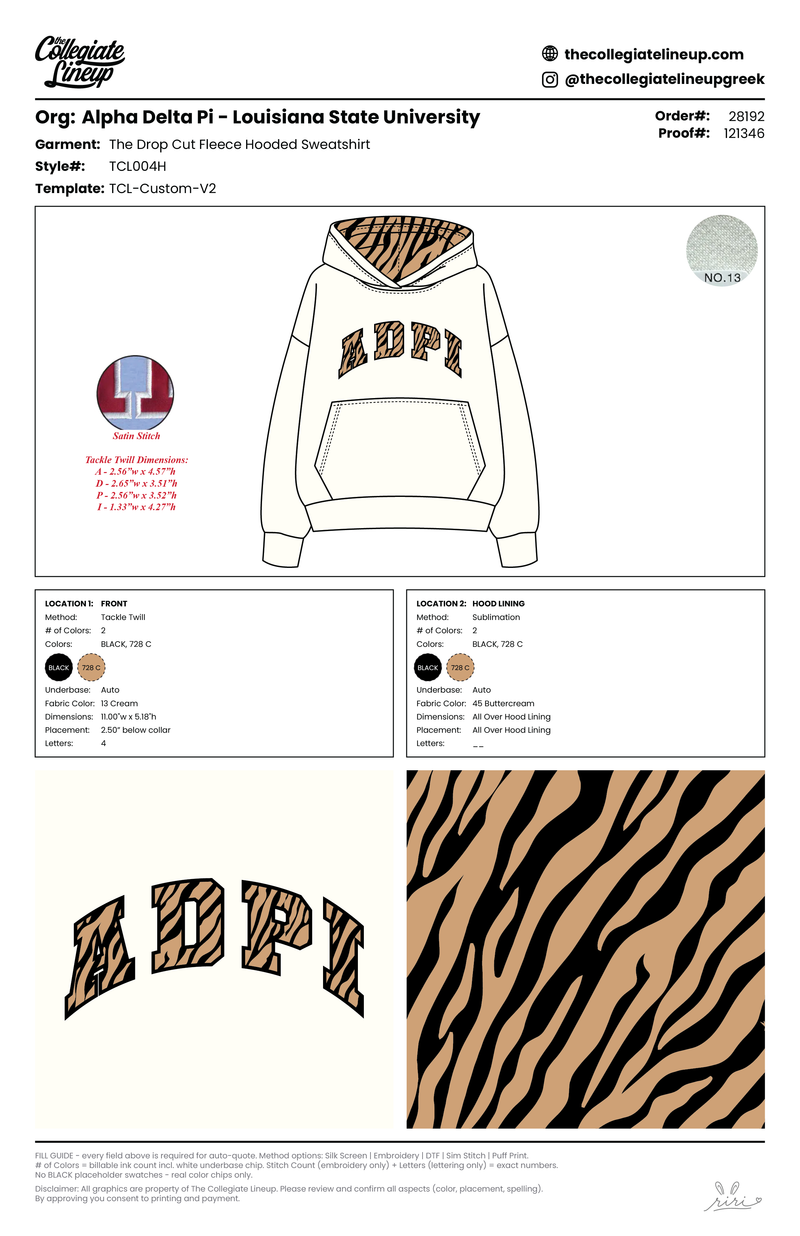 HEAVYWEIGHT DROP CUT HOODIE — Butter Cream