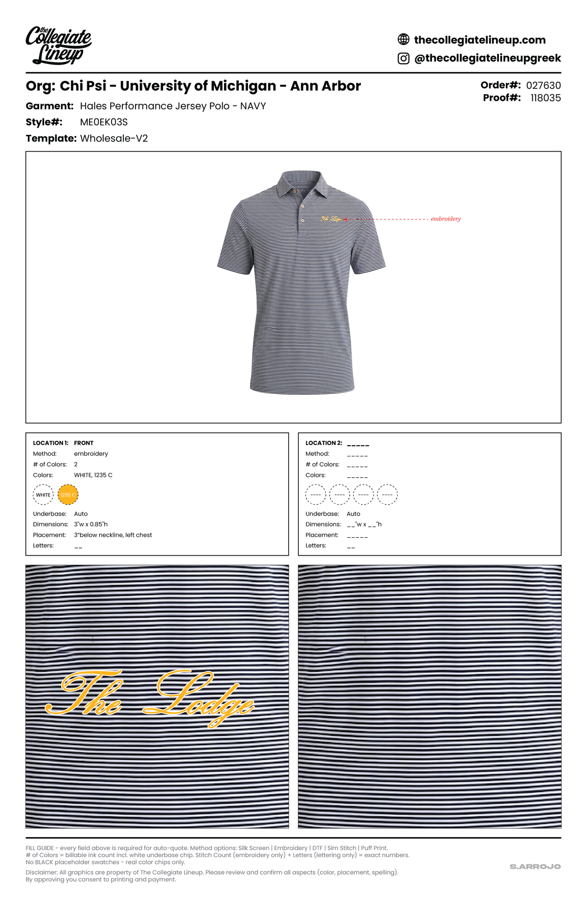 Peter Millar Men's Hales Performance Polo ME0EK03S — Customer Request