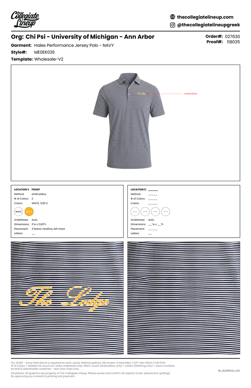 Peter Millar Men's Hales Performance Polo ME0EK03S — Customer Request