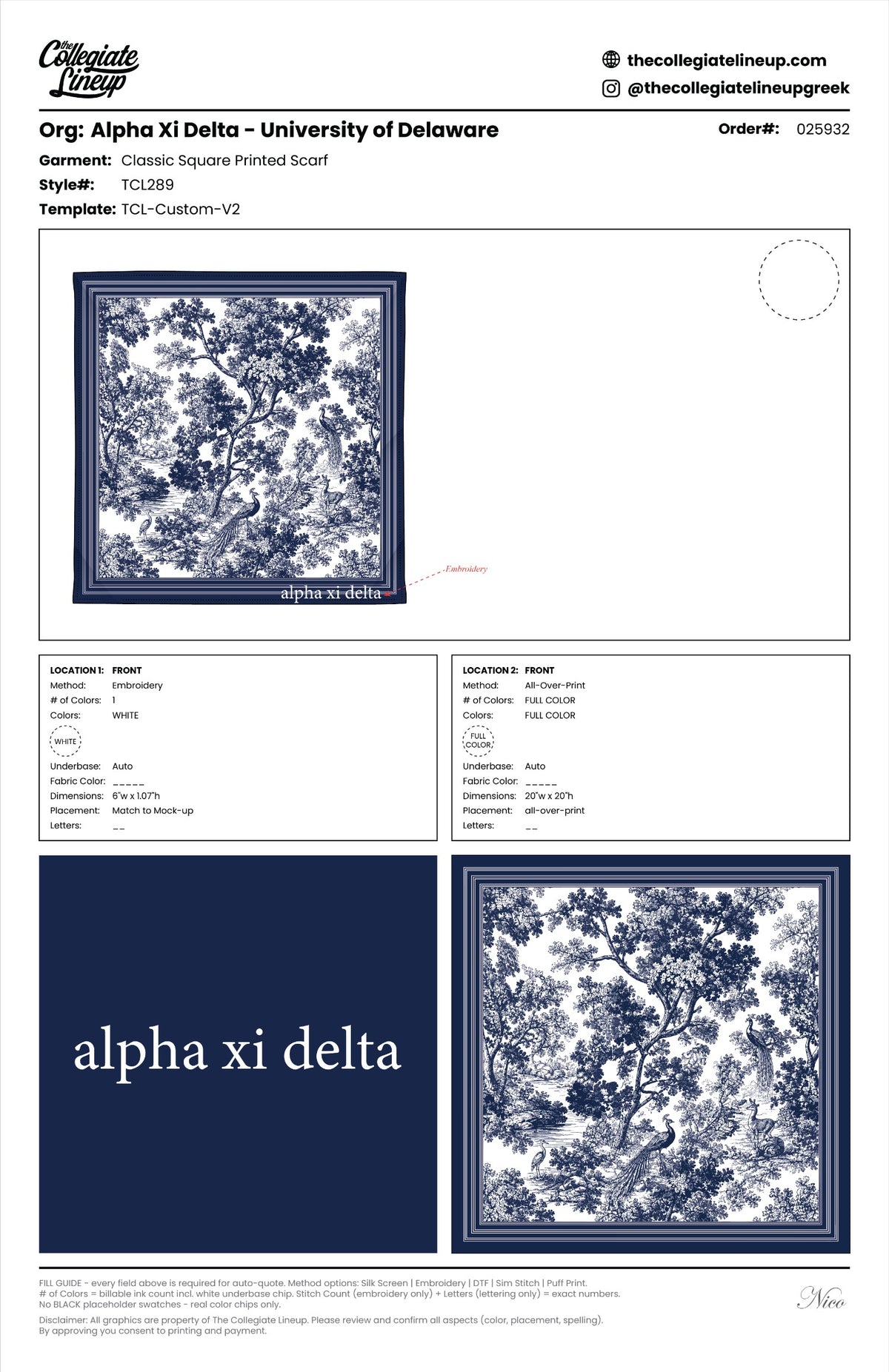 Alpha Xi Delta University of Delaware #25932