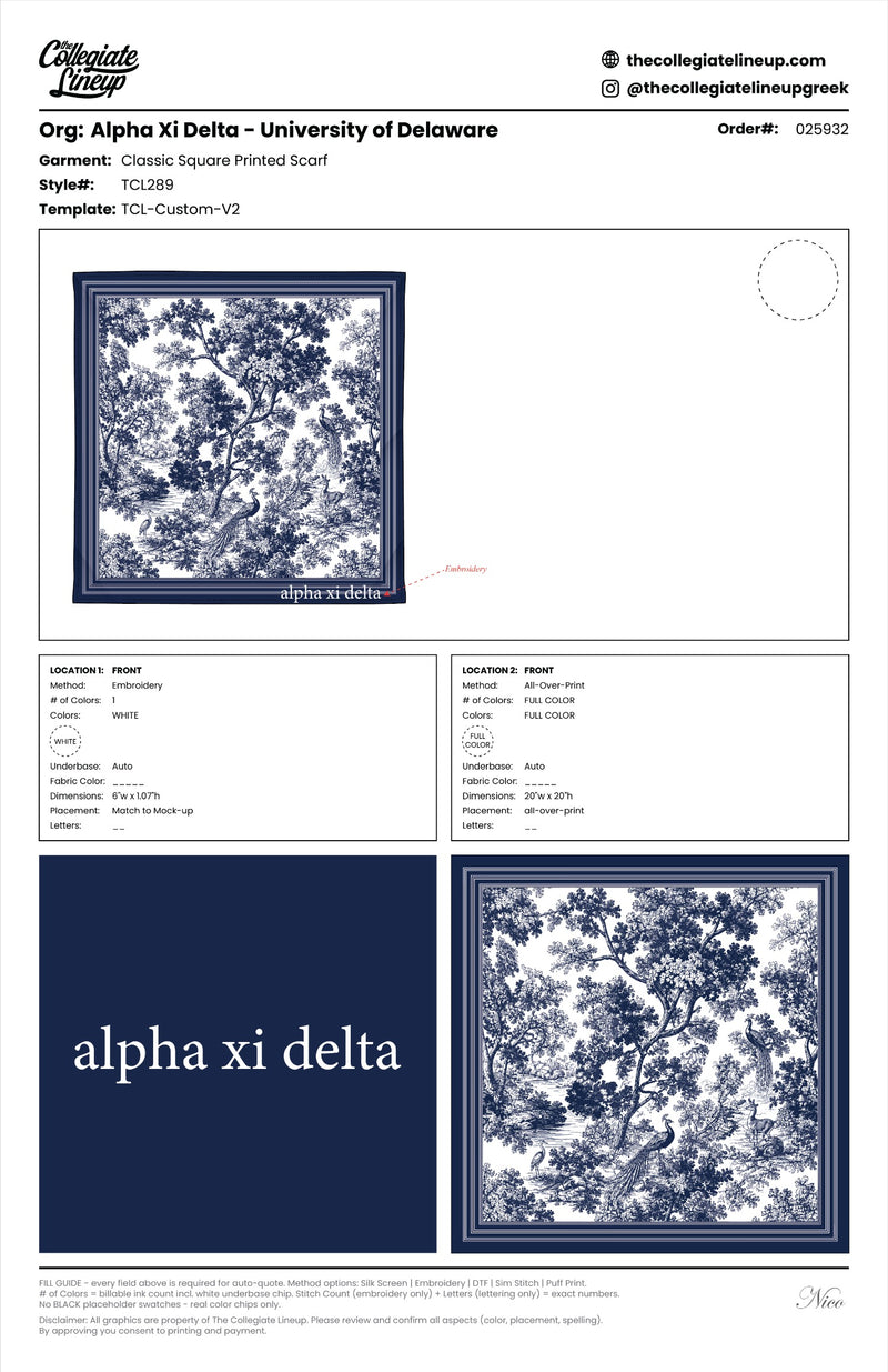 Alpha Xi Delta University of Delaware #25932