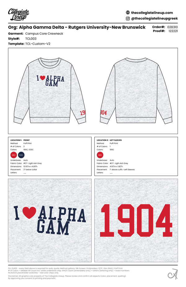 Alpha Gamma Delta Rutgers, The State University of New Jersey #28310