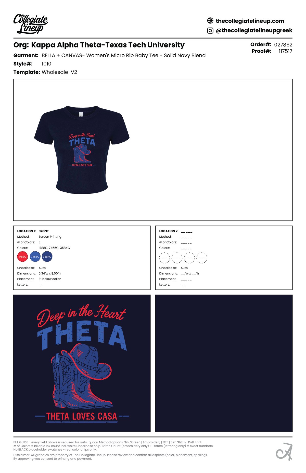 Solid Navy Blend