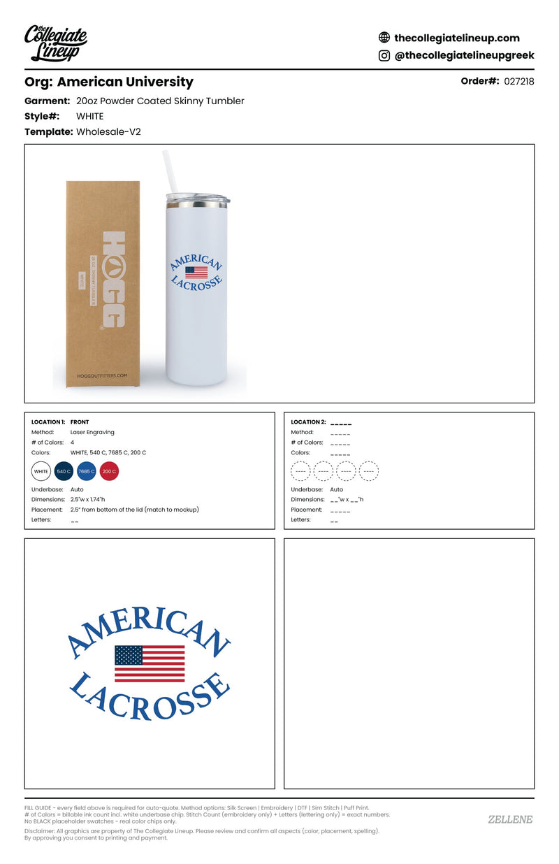 University of Arizona #27218 (Individual Shipping)
