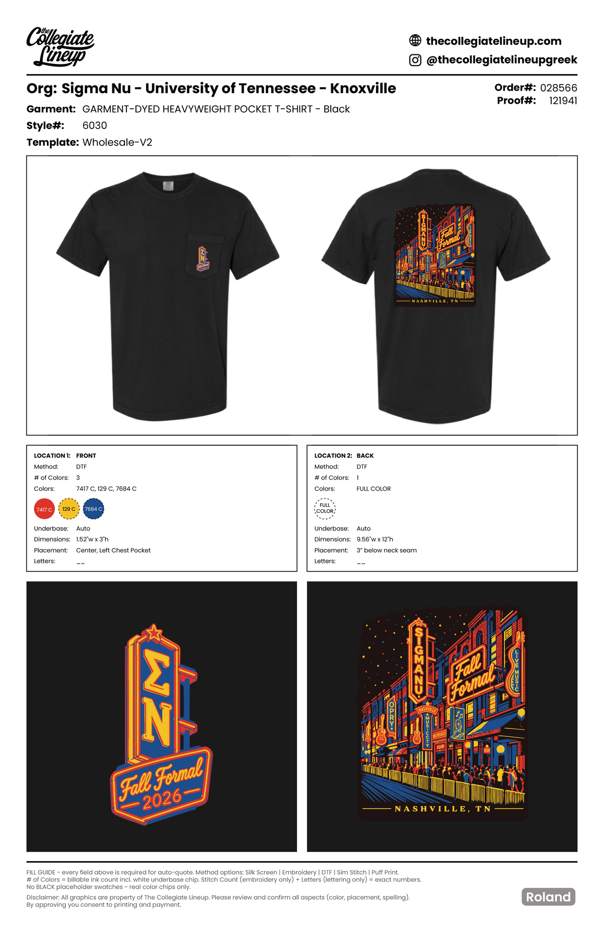 GARMENT-DYED HEAVYWEIGHT POCKET T-SHIRT 6030 — Black