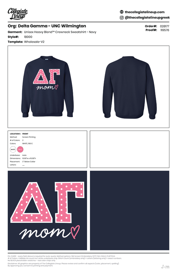 Delta Gamma UNC Wilmington #28177