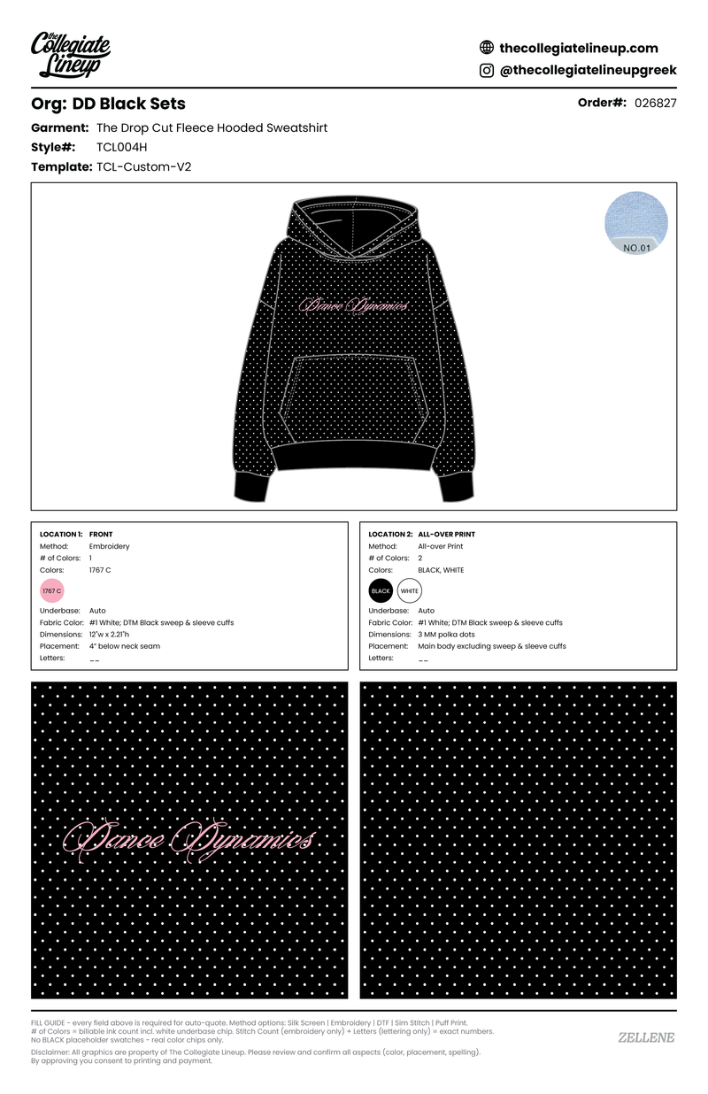 Heavyweight Drop Cut Hoodie — TCL004H