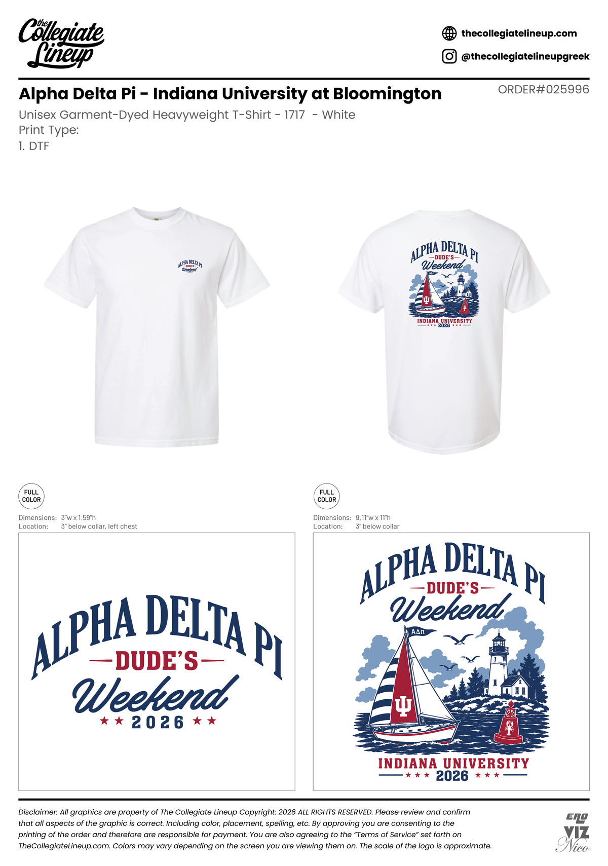 Alpha Delta Pi Indiana University at Bloomington #25996