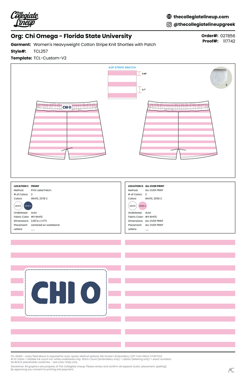 Chi Omega Florida State University #27856