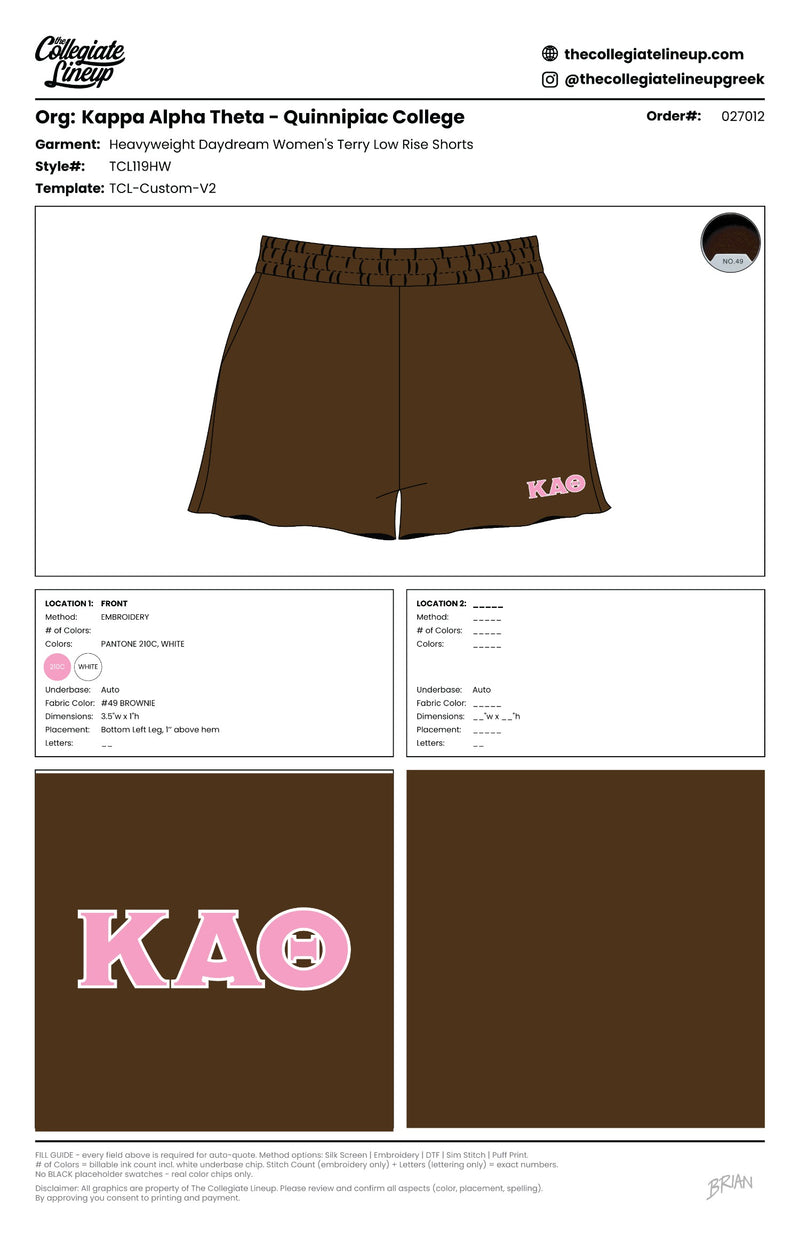 Kappa Alpha Theta Quinnipiac College #27012