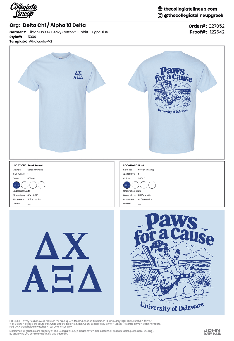 Heavy Cotton™ T-Shirt — Periwinkle